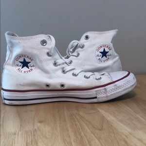White High Top Converse